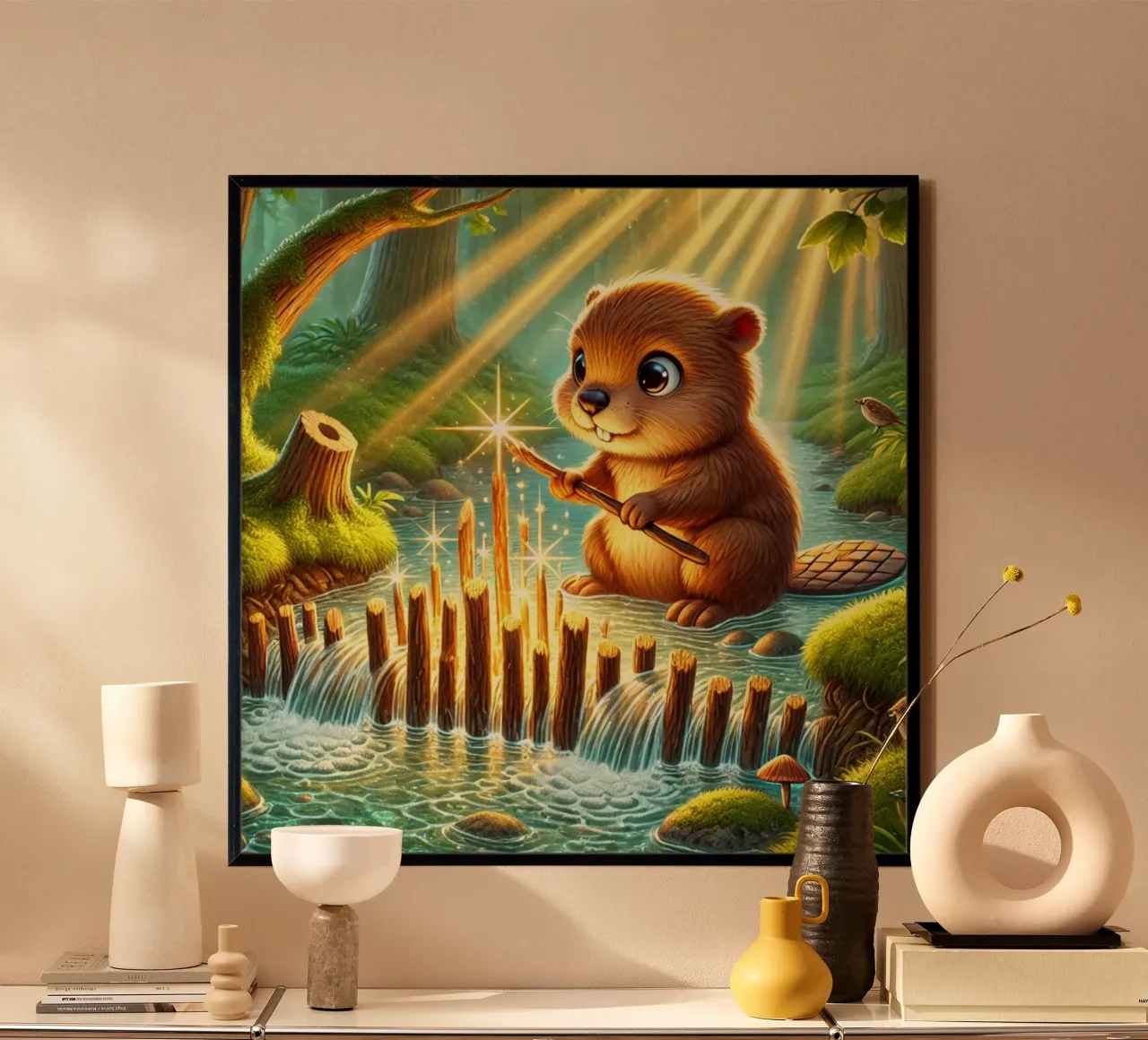 Ingenious Baby Beaver hahnemühle by FluffyToons