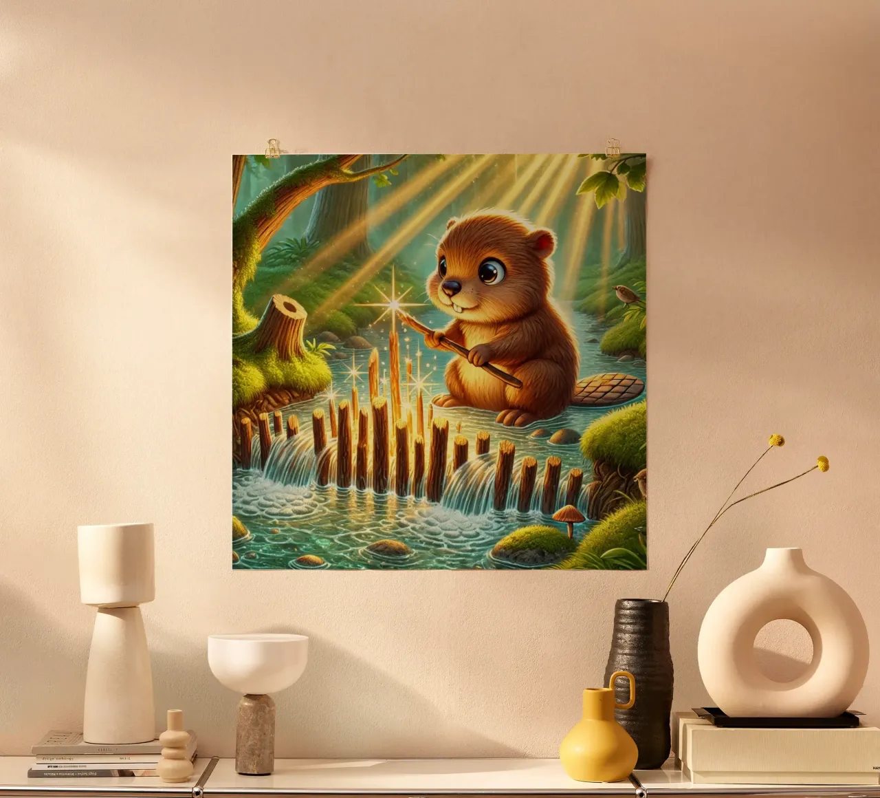 Ingenious Baby Beaver hahnemühle by FluffyToons
