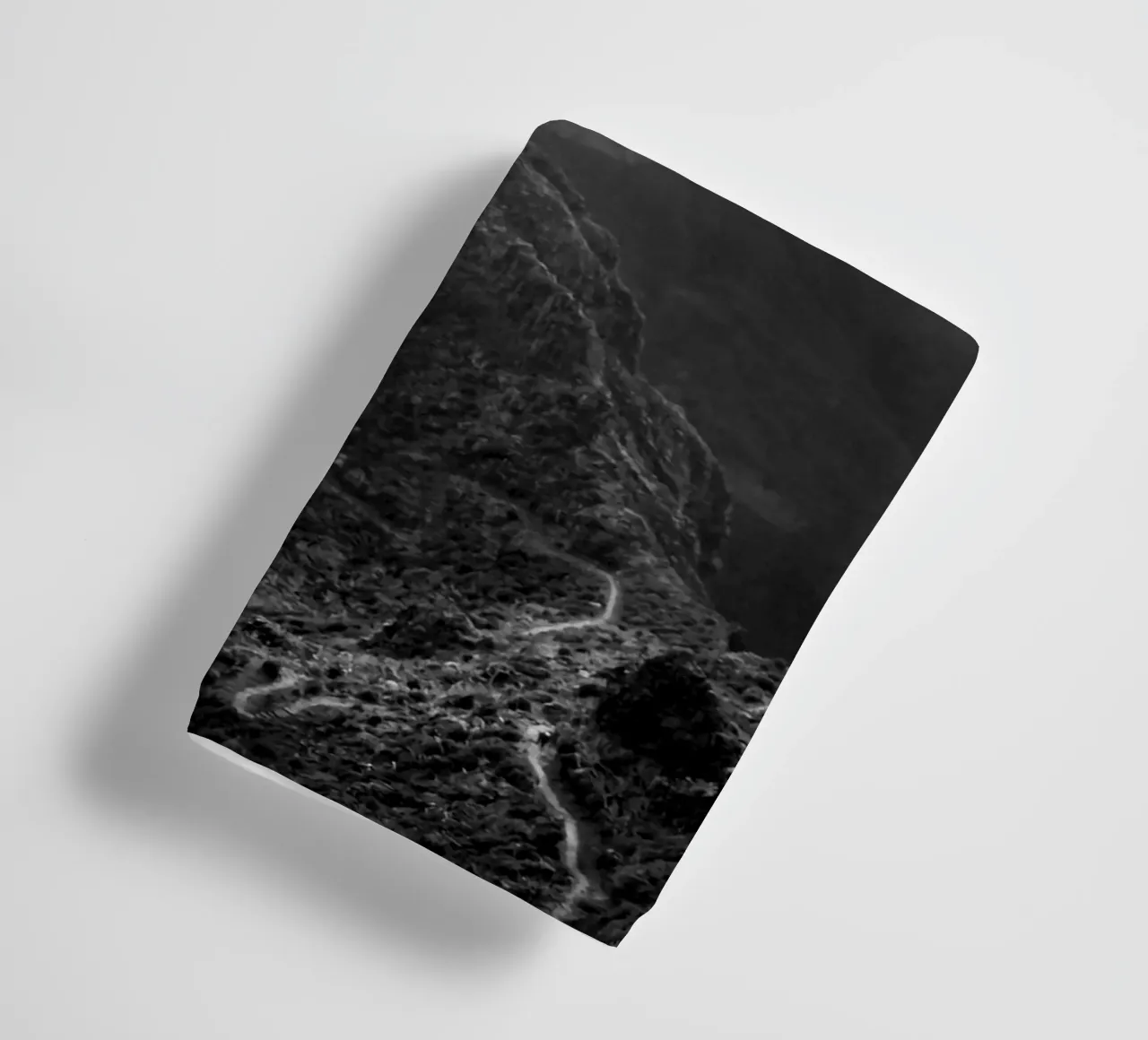 Vue panoramique des montagnes de Madère serviette de bain de FEMK.