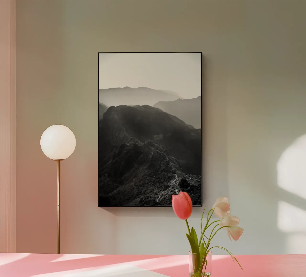 Vue panoramique des montagnes de Madère plexiglas de FEMK.