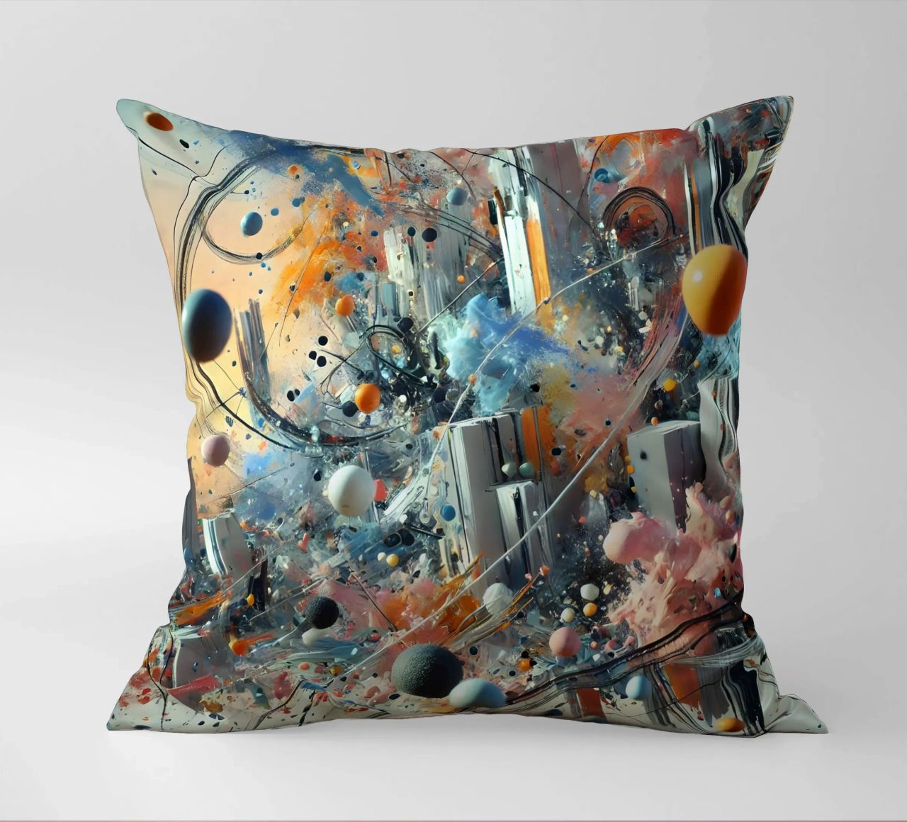 action splash abstract cuscino da abstrakt