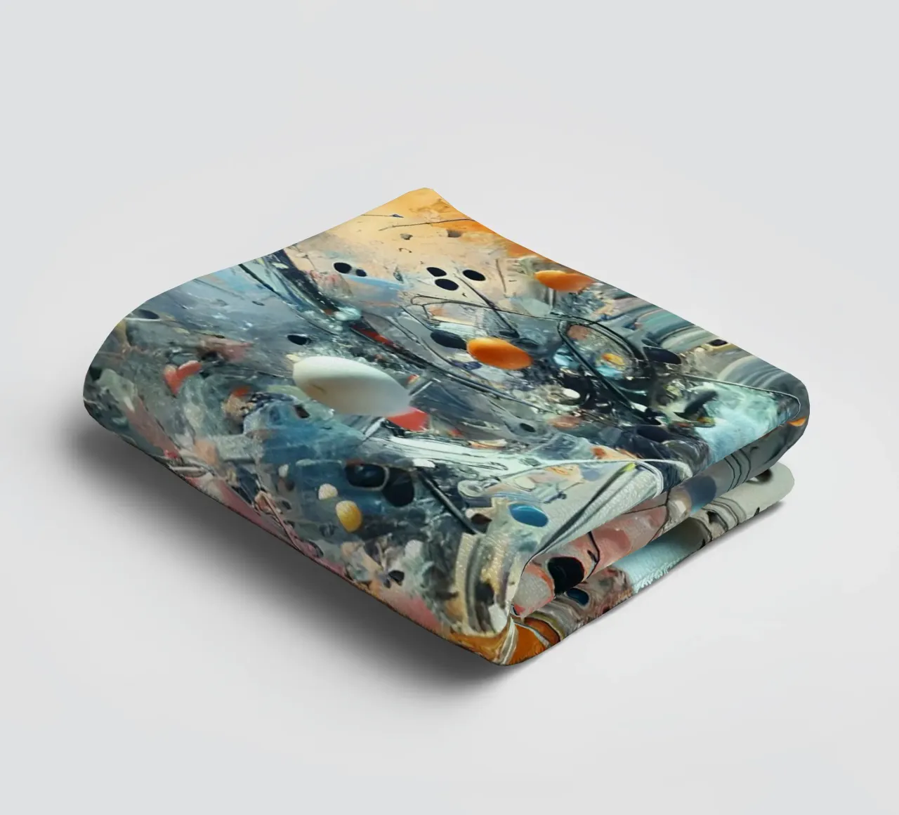 action splash abstract towel by abstrakt