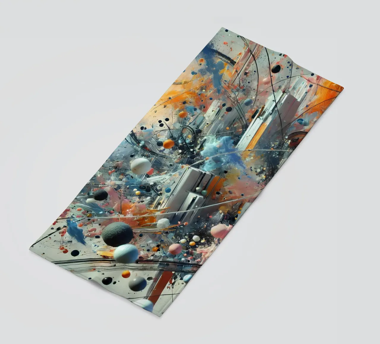 action splash abstract telo mare da abstrakt