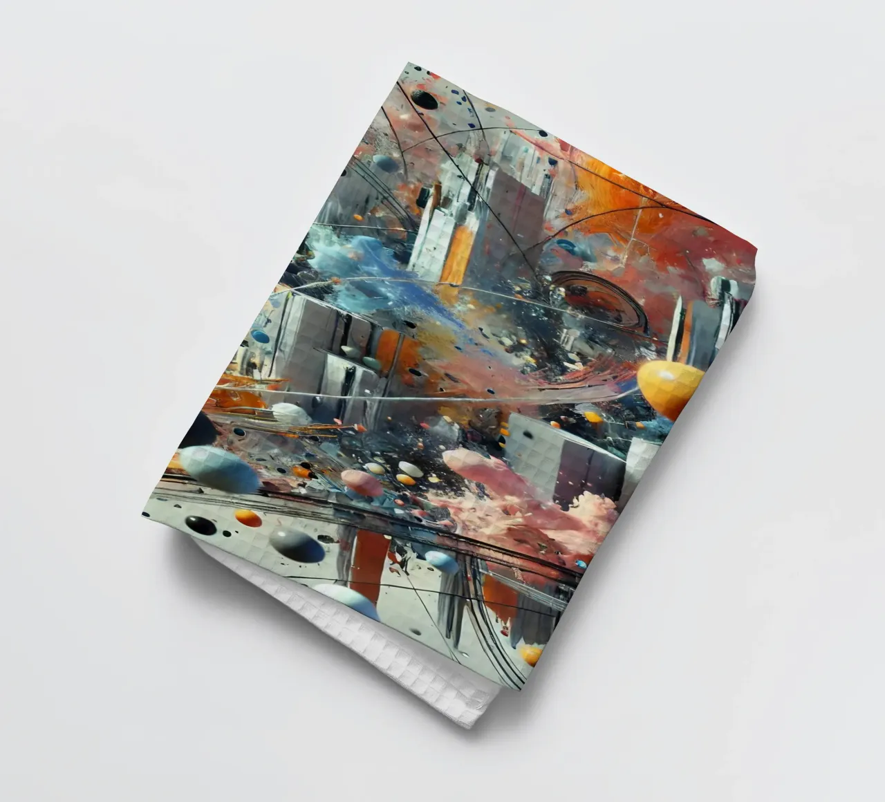 action splash abstract canovaccio da cucina da abstrakt