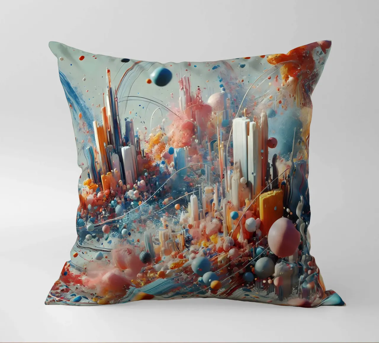 action splash abstract cuscino da abstrakt