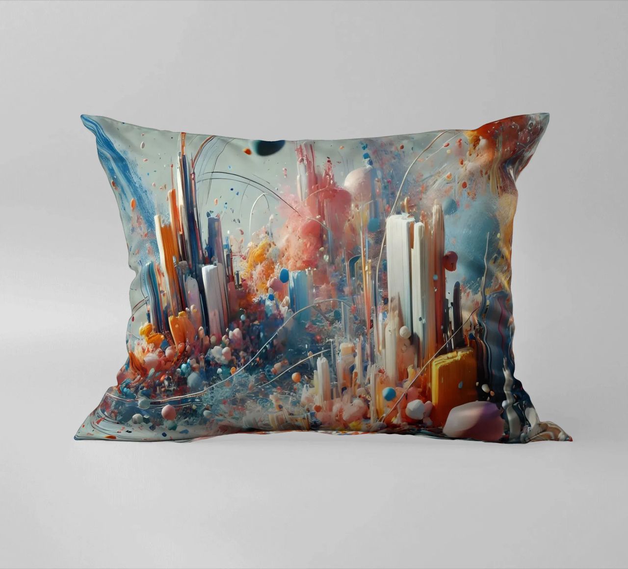 action splash abstract cuscino da abstrakt