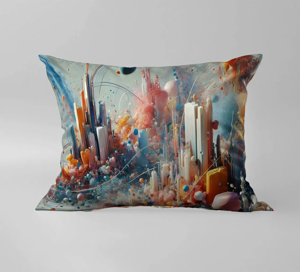 action splash abstract cuscino da abstrakt