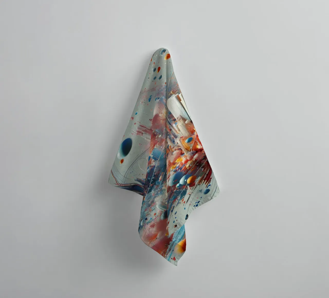 action splash abstract towel by abstrakt