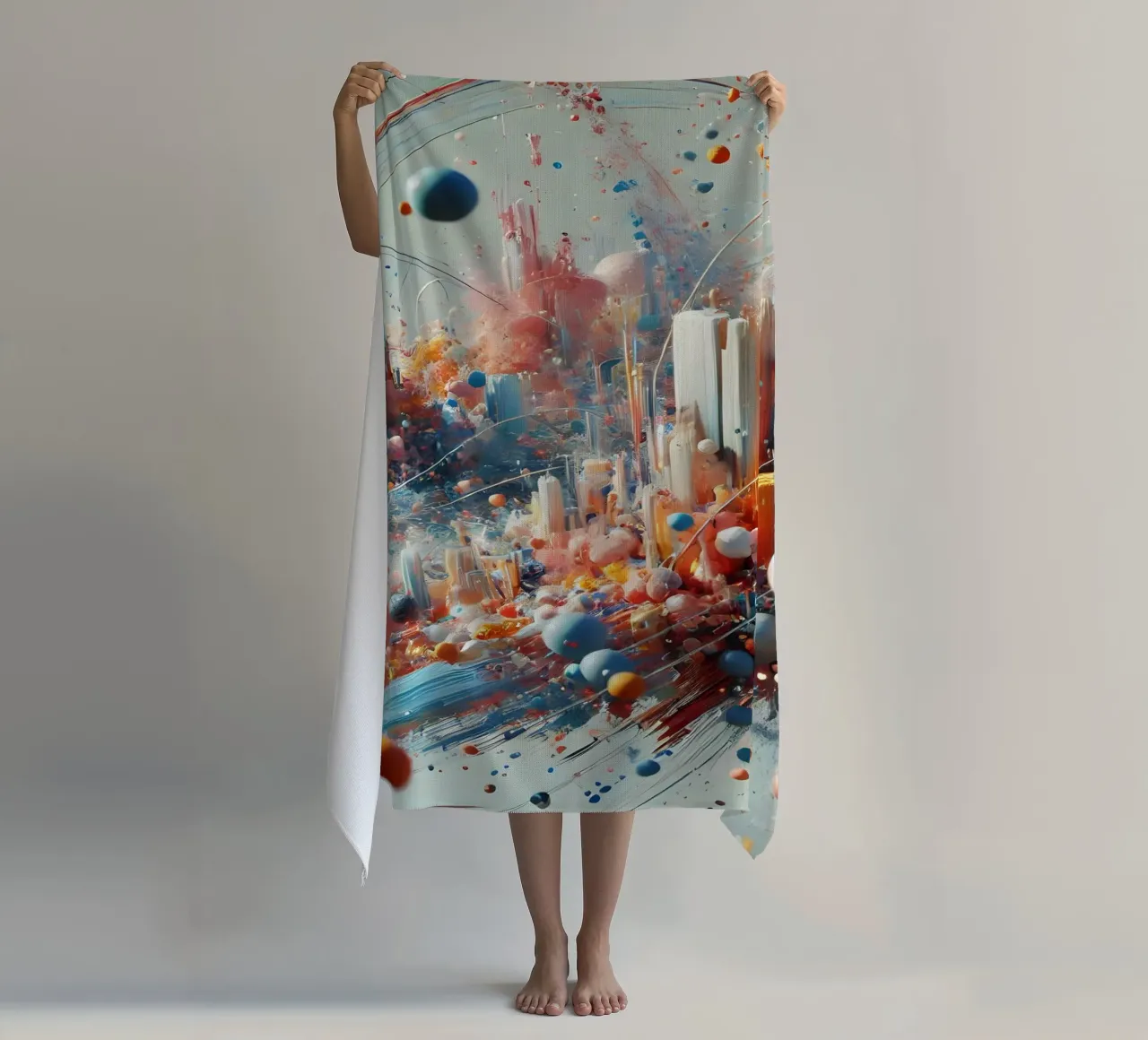 action splash abstract telo mare da abstrakt