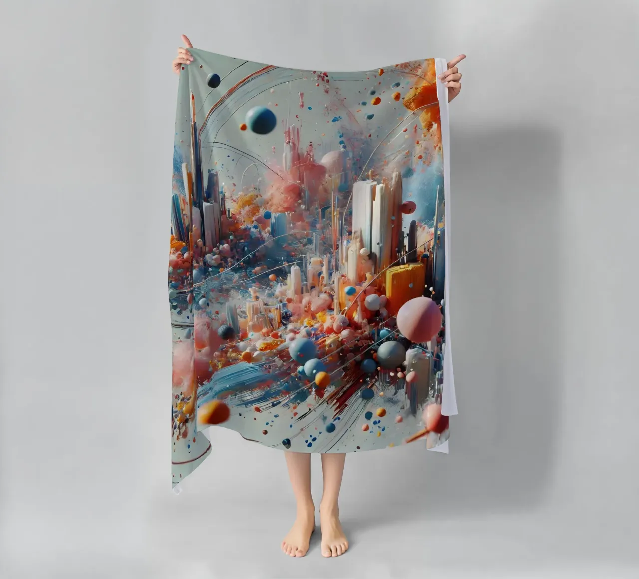 action splash abstract telo mare da abstrakt