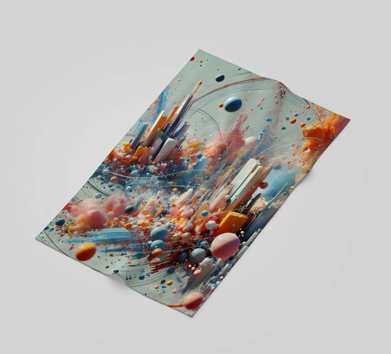 action splash abstract telo mare da abstrakt