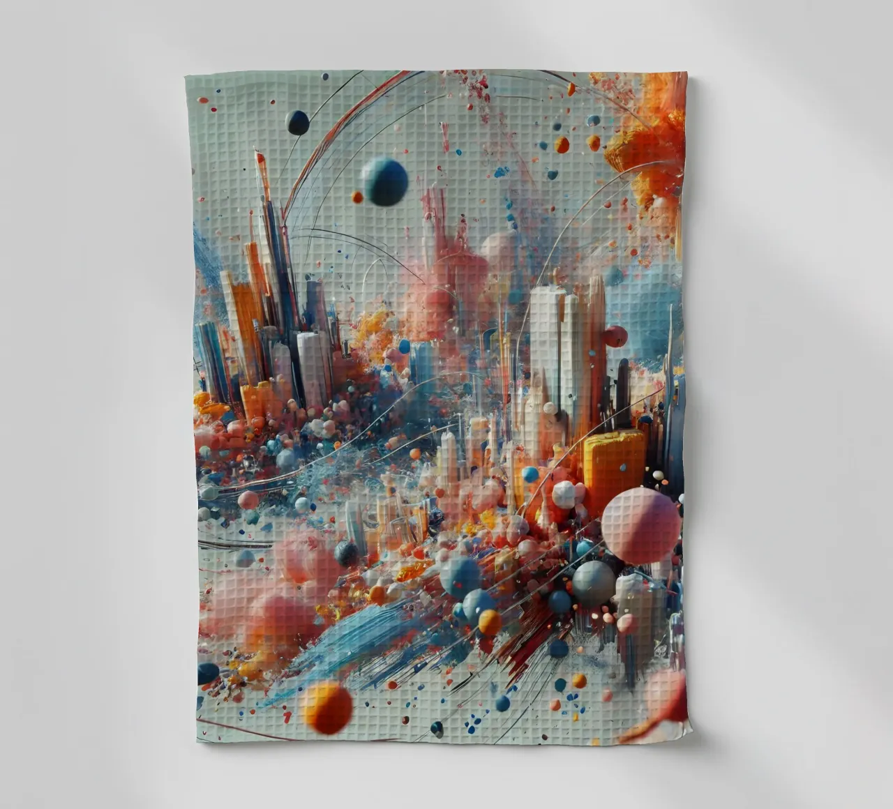 action splash abstract canovaccio da cucina da abstrakt