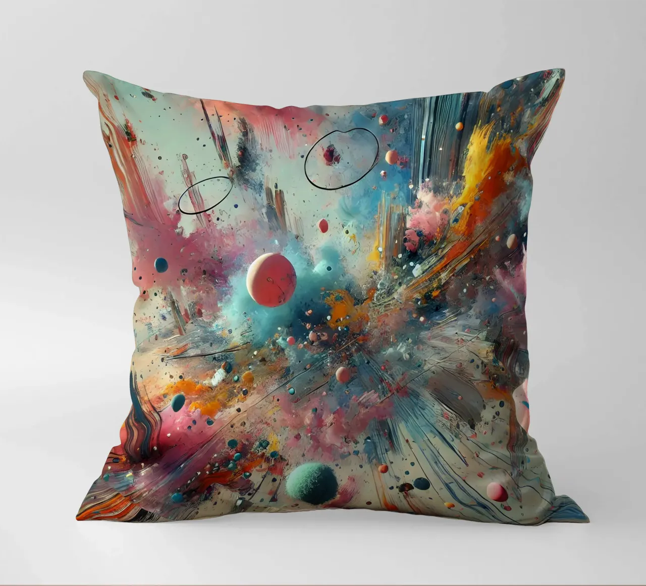 action splash abstract cuscino da abstrakt