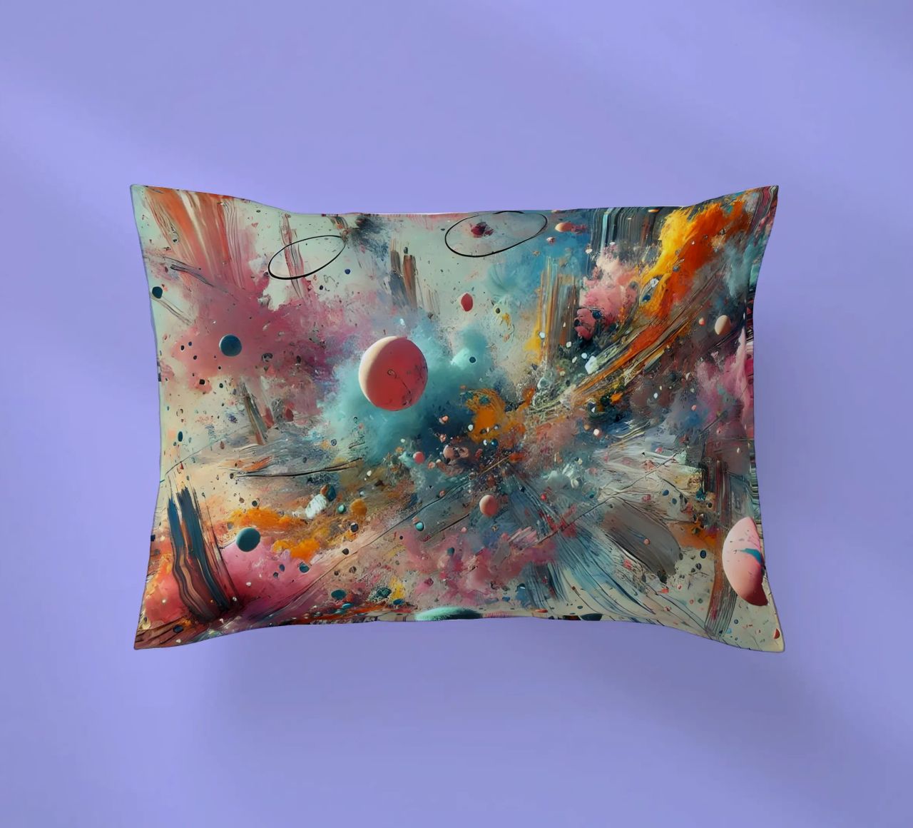 action splash abstract cuscino da abstrakt