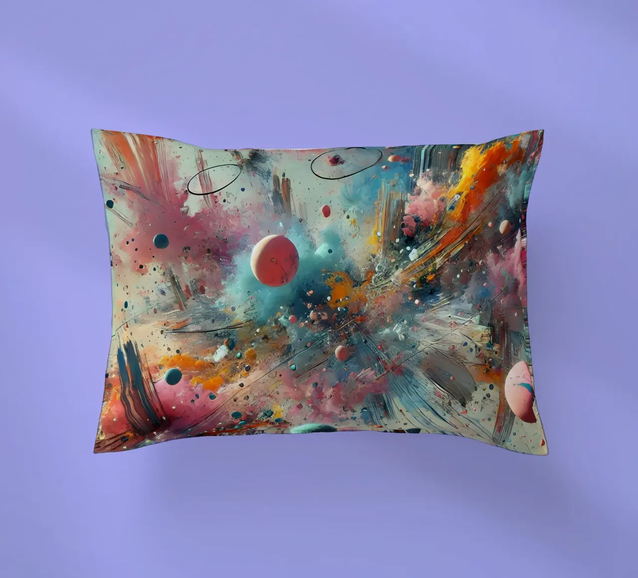 action splash abstract cuscino da abstrakt