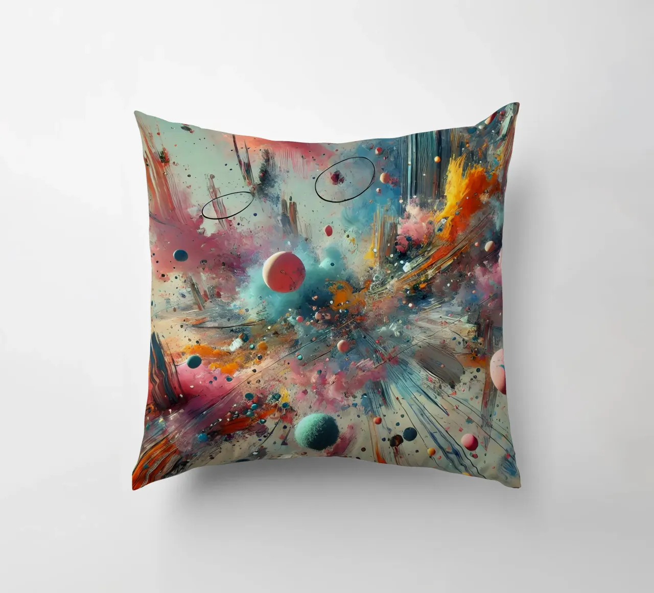 action splash abstract cuscino da abstrakt