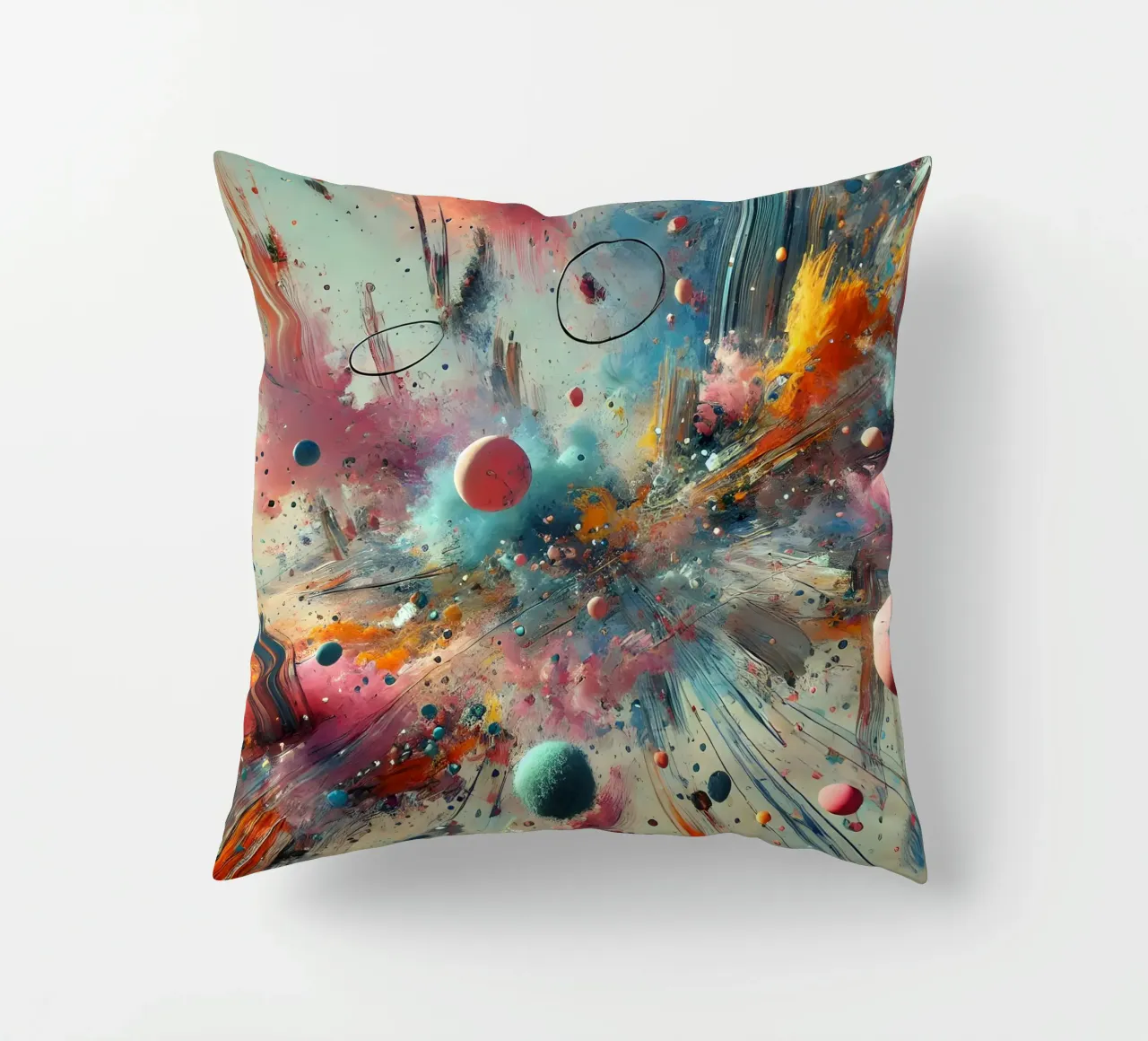 action splash abstract cuscino da abstrakt