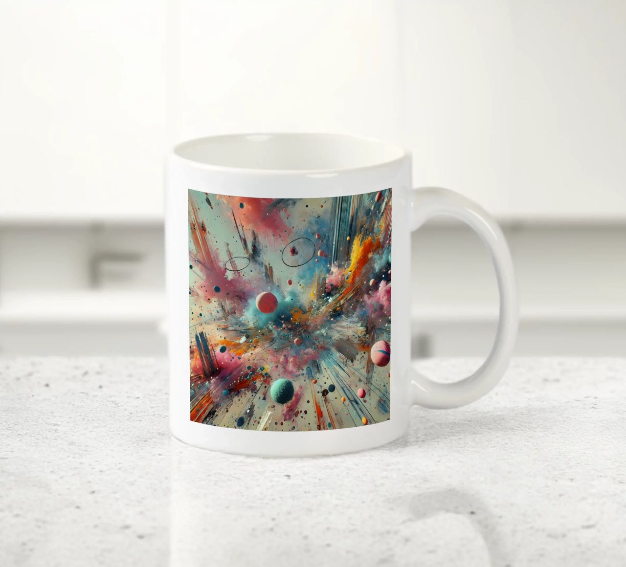 action splash abstract tazza in ceramica da abstrakt
