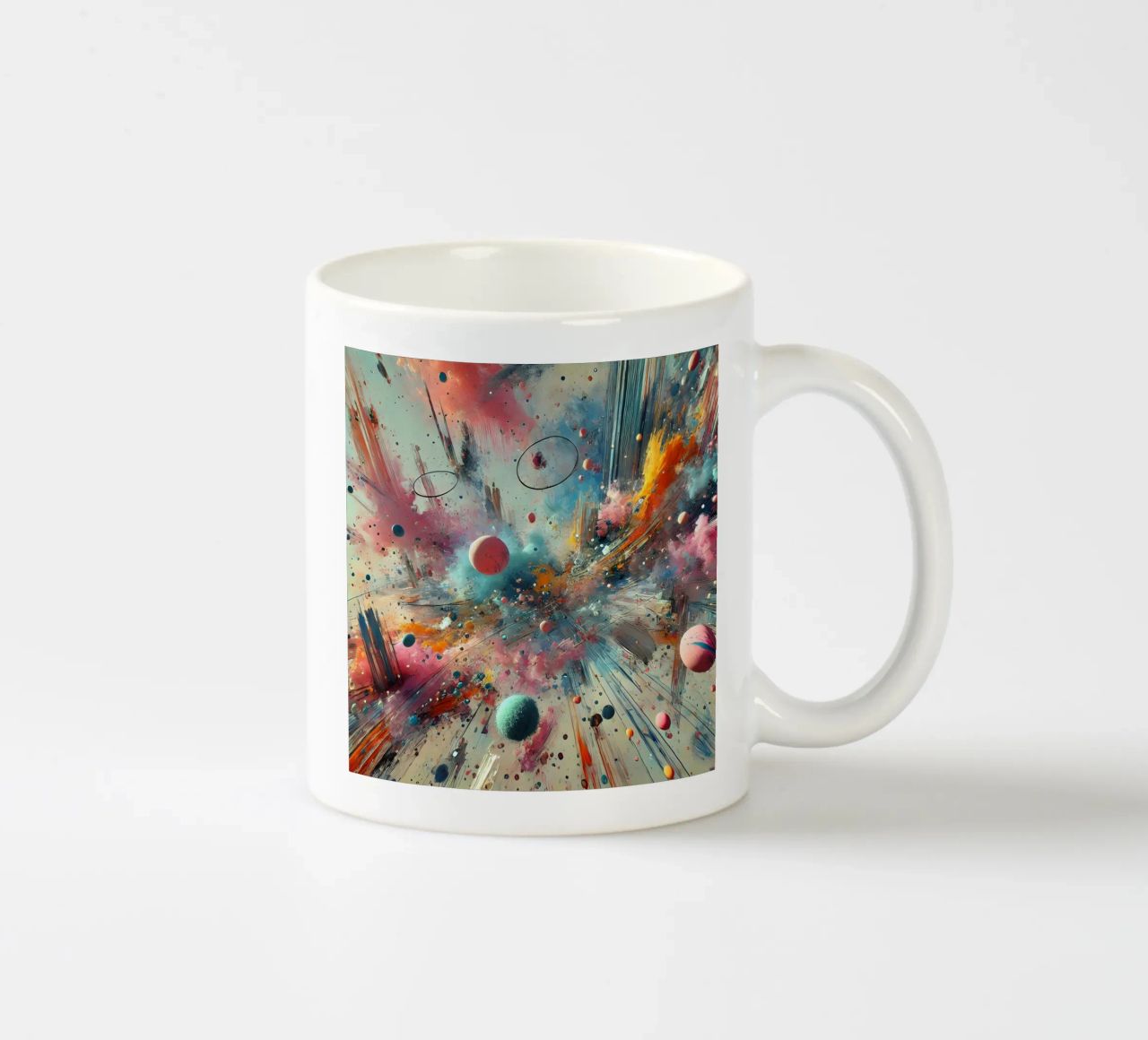 action splash abstract tazza in ceramica da abstrakt