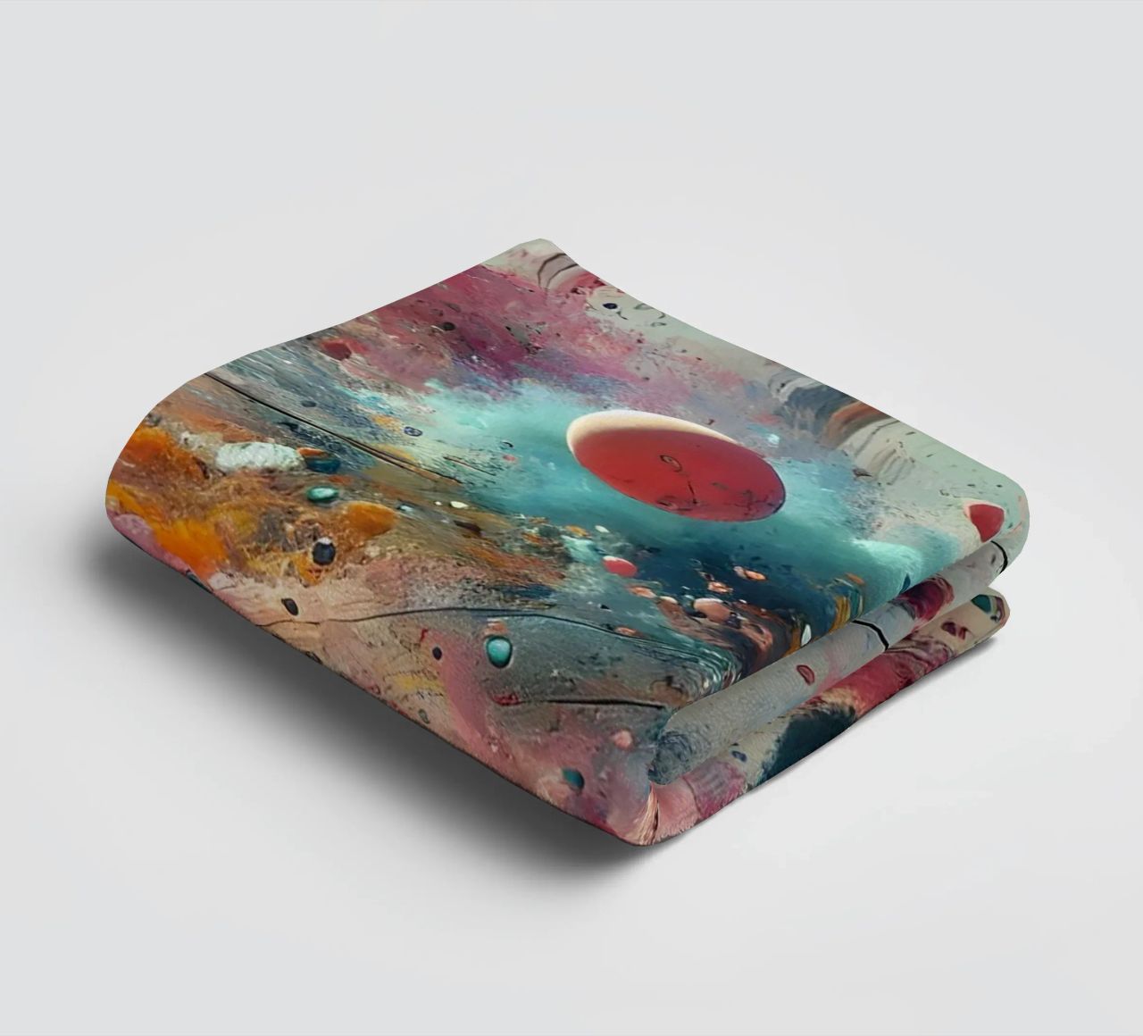 action splash abstract towel by abstrakt