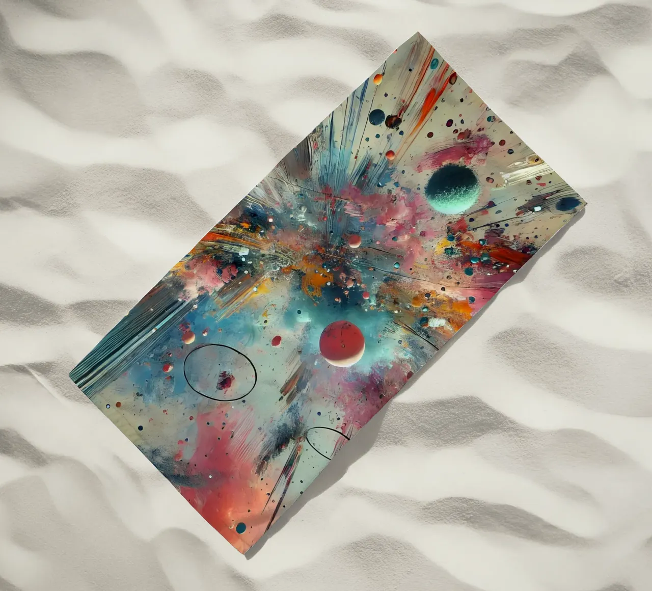 action splash abstract telo mare da abstrakt