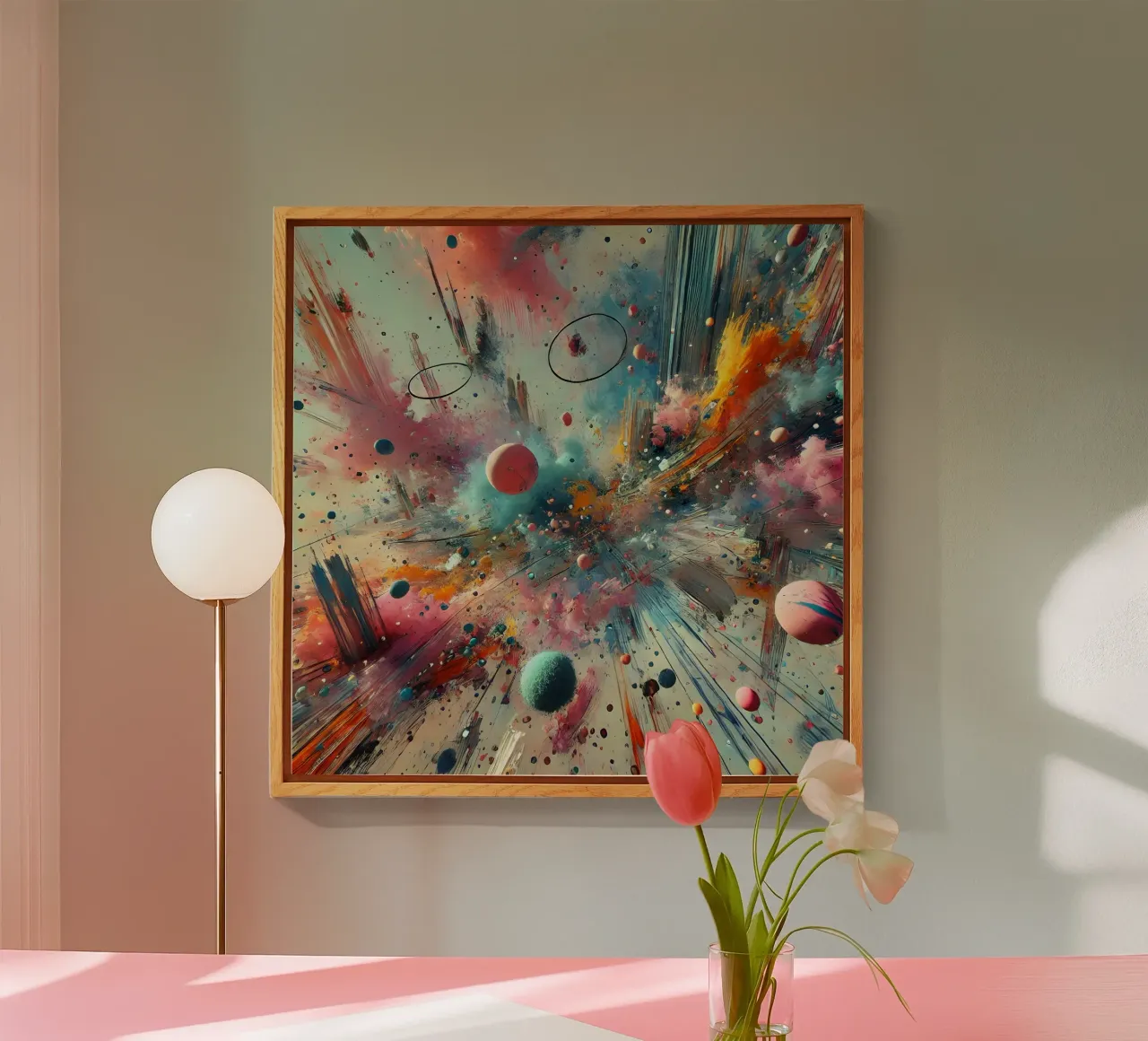 action splash abstract plexiglass da abstrakt