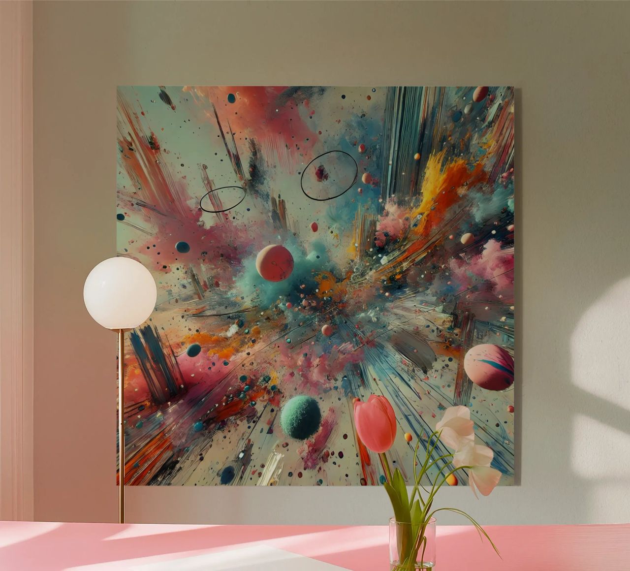 action splash abstract plexiglass da abstrakt