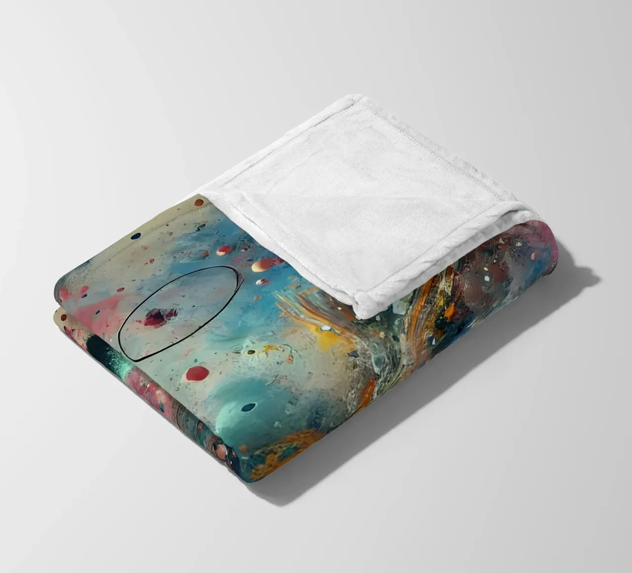 action splash abstract coperta in pile da abstrakt