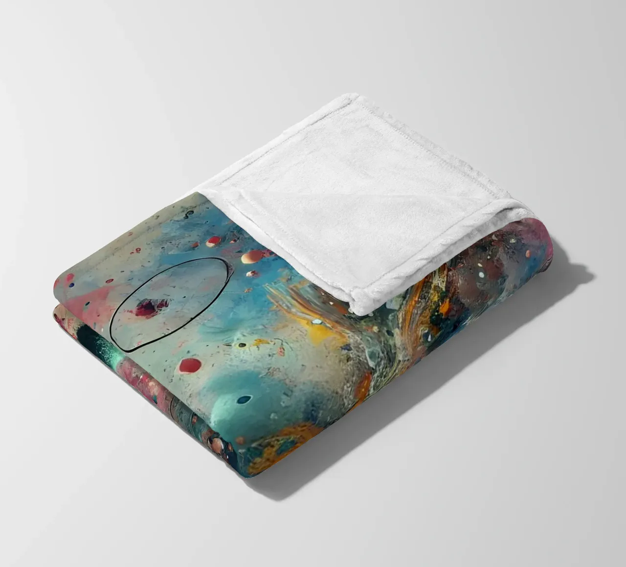 action splash abstract coperta in pile da abstrakt