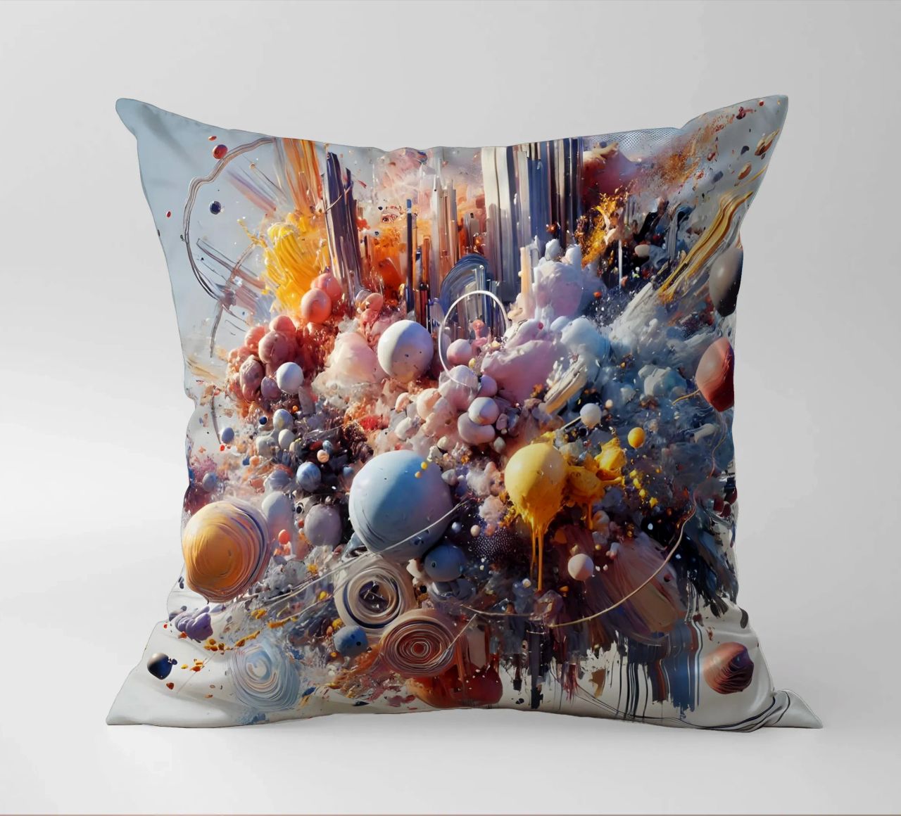action splash abstract cuscino da abstrakt