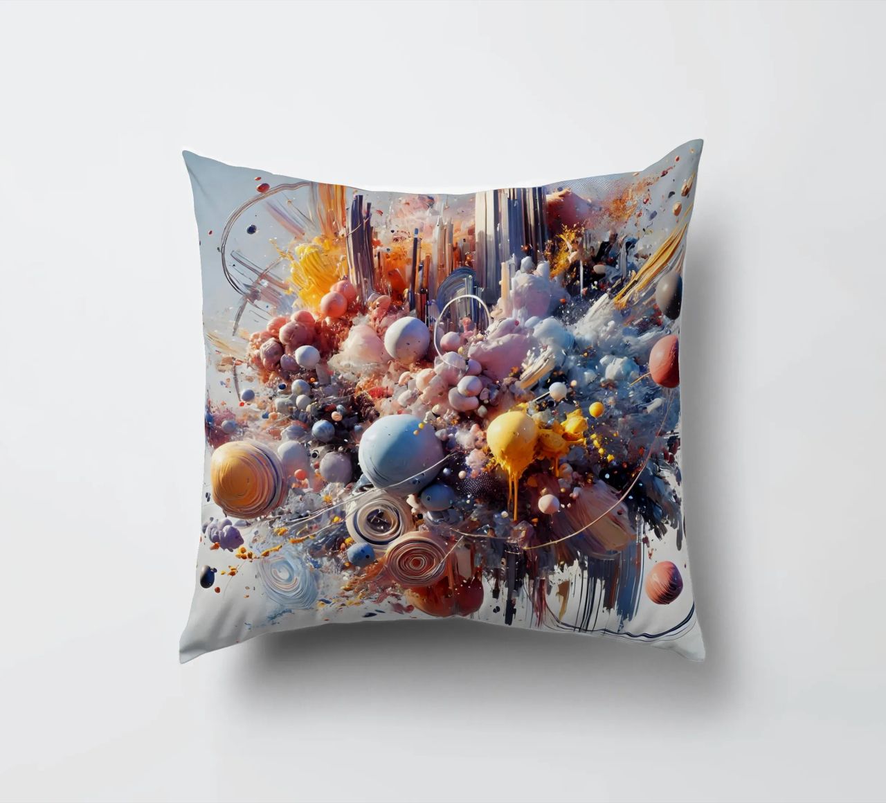 action splash abstract cuscino da abstrakt