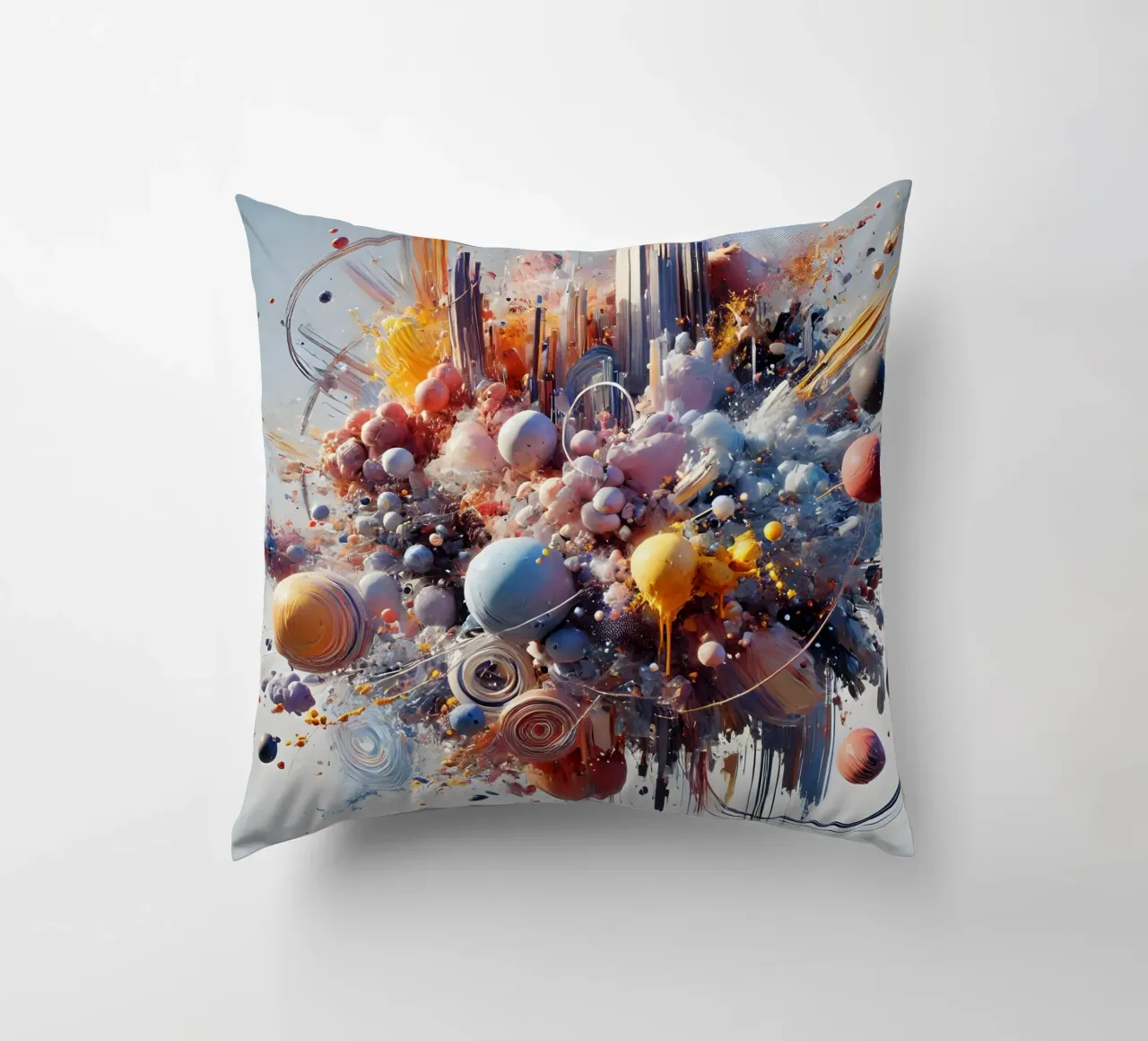 action splash abstract cuscino da abstrakt