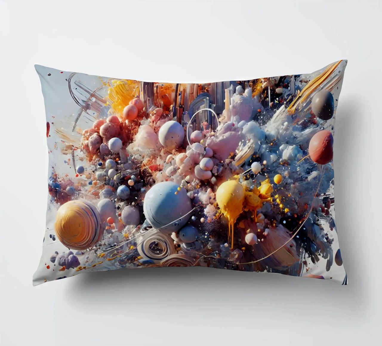 action splash abstract cuscino da abstrakt