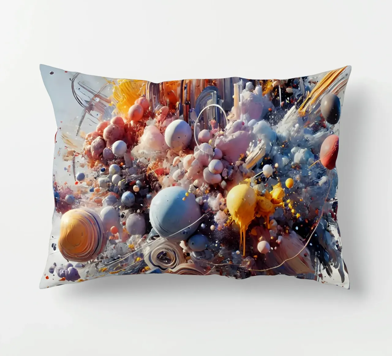 action splash abstract cuscino da abstrakt