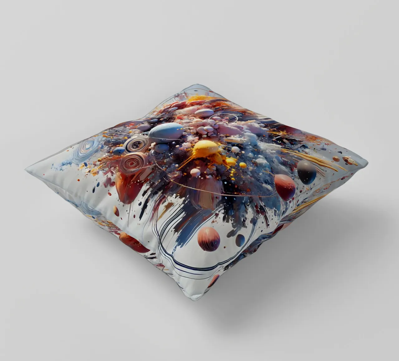 action splash abstract cuscino da abstrakt