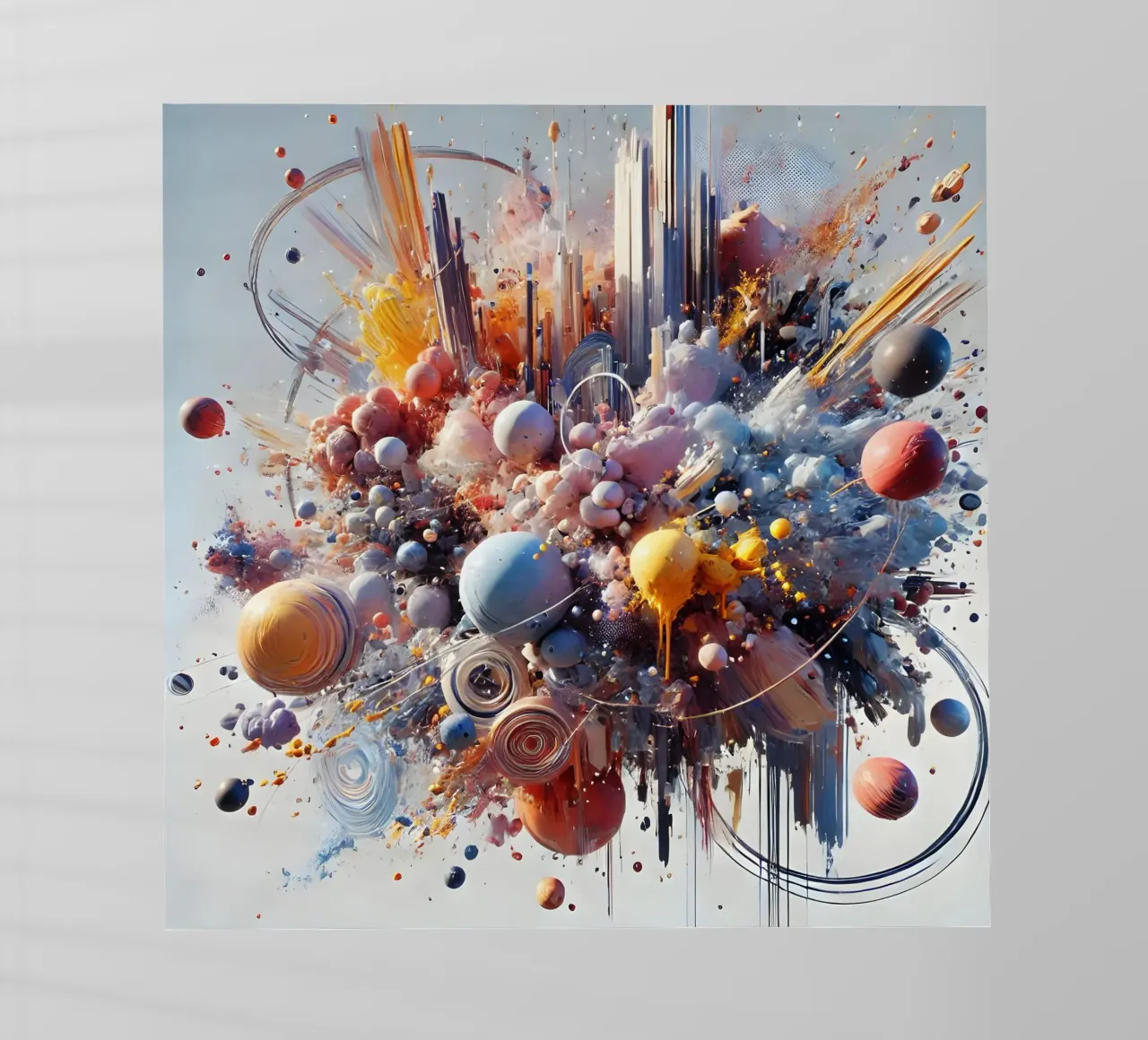 action splash abstract pellicola backlit da abstrakt