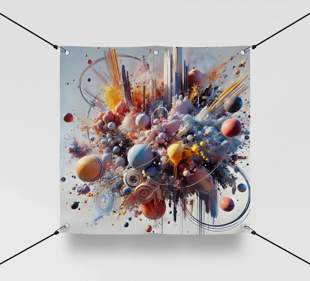 action splash abstract telo in pvc da abstrakt