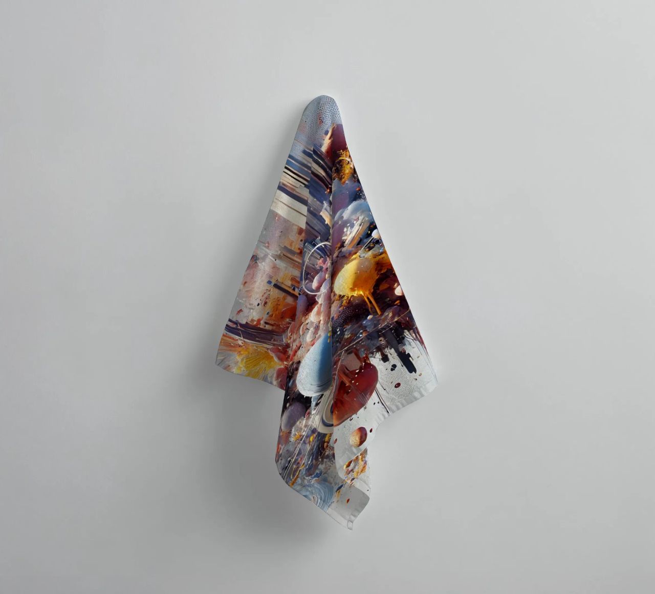 action splash abstract towel by abstrakt