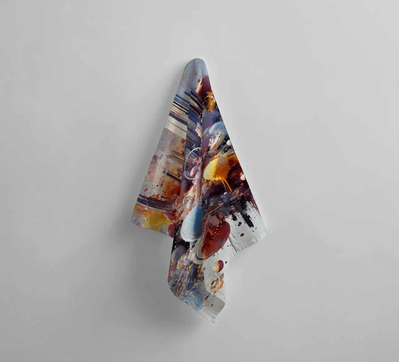 action splash abstract asciugamano da bagno da abstrakt