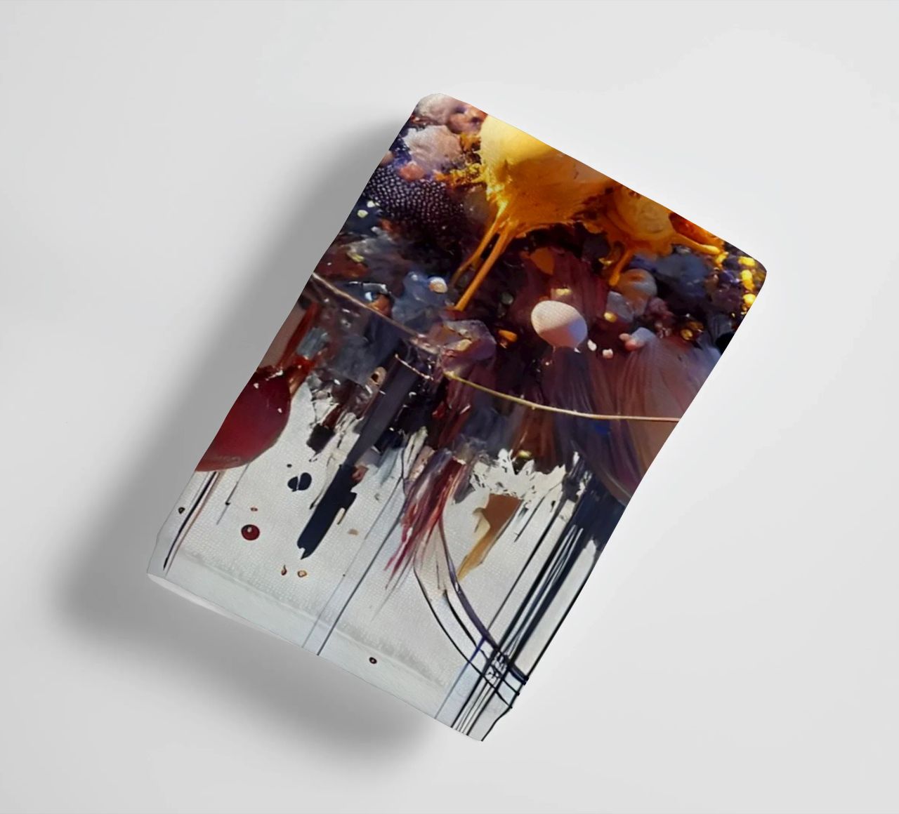 action splash abstract towel by abstrakt