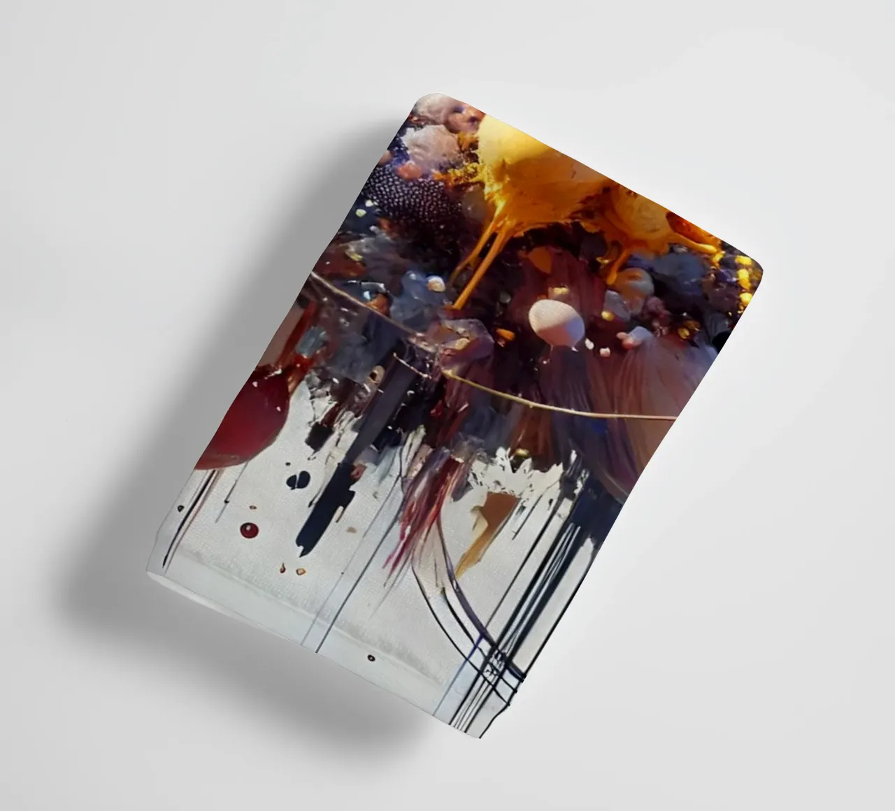 action splash abstract asciugamano da bagno da abstrakt