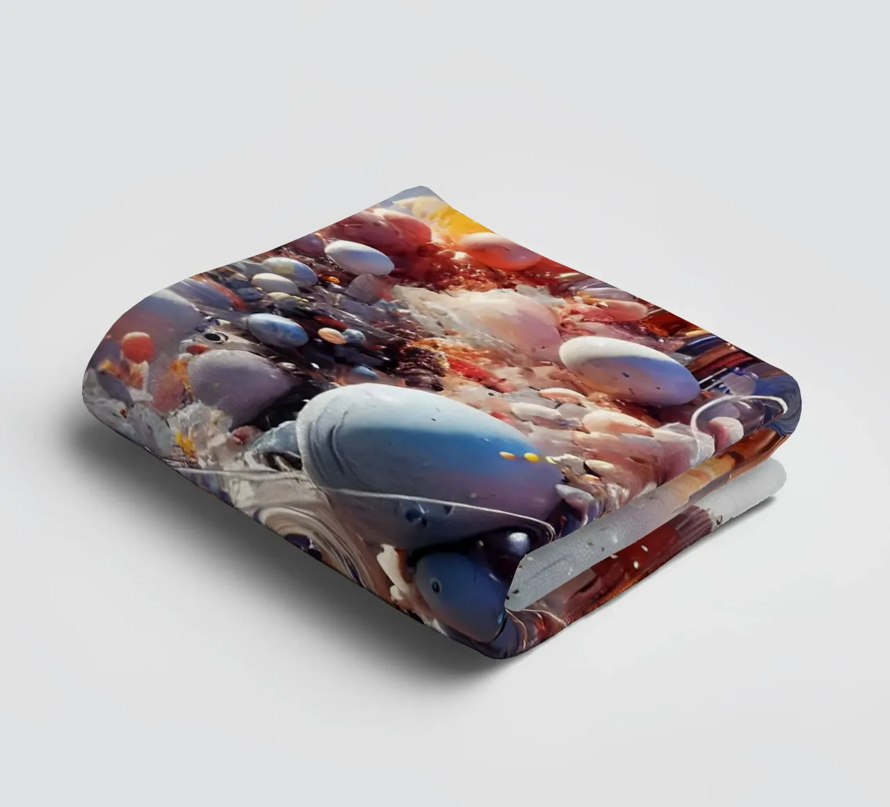 action splash abstract asciugamano da bagno da abstrakt