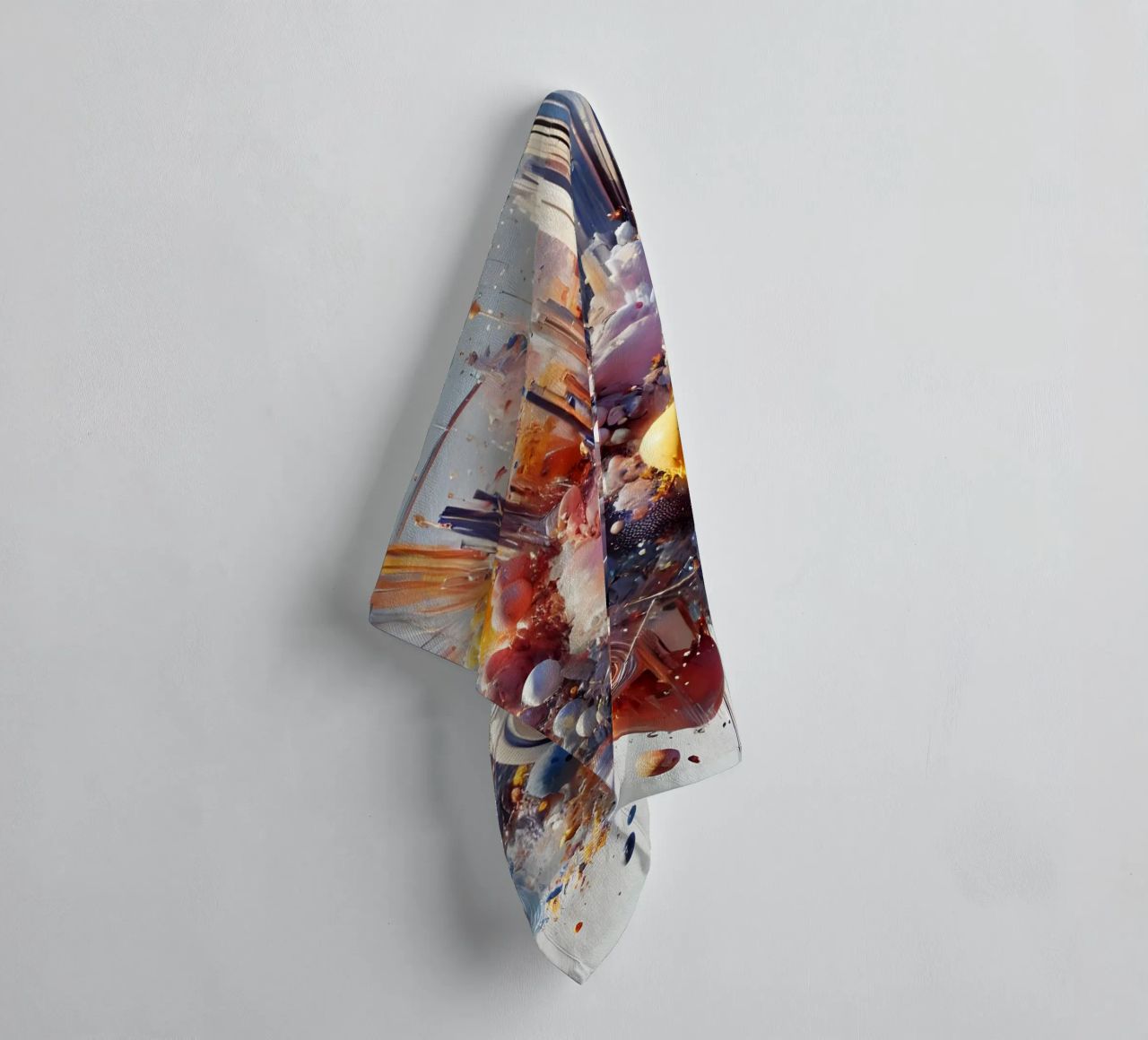 action splash abstract towel by abstrakt