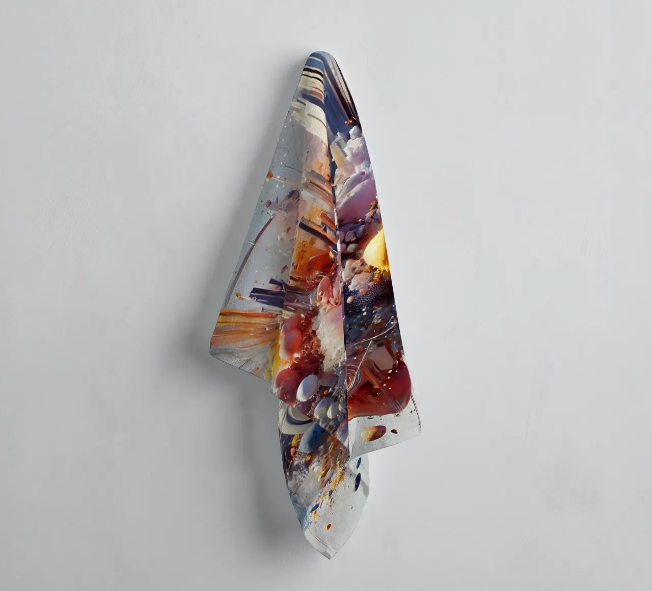 action splash abstract asciugamano da bagno da abstrakt