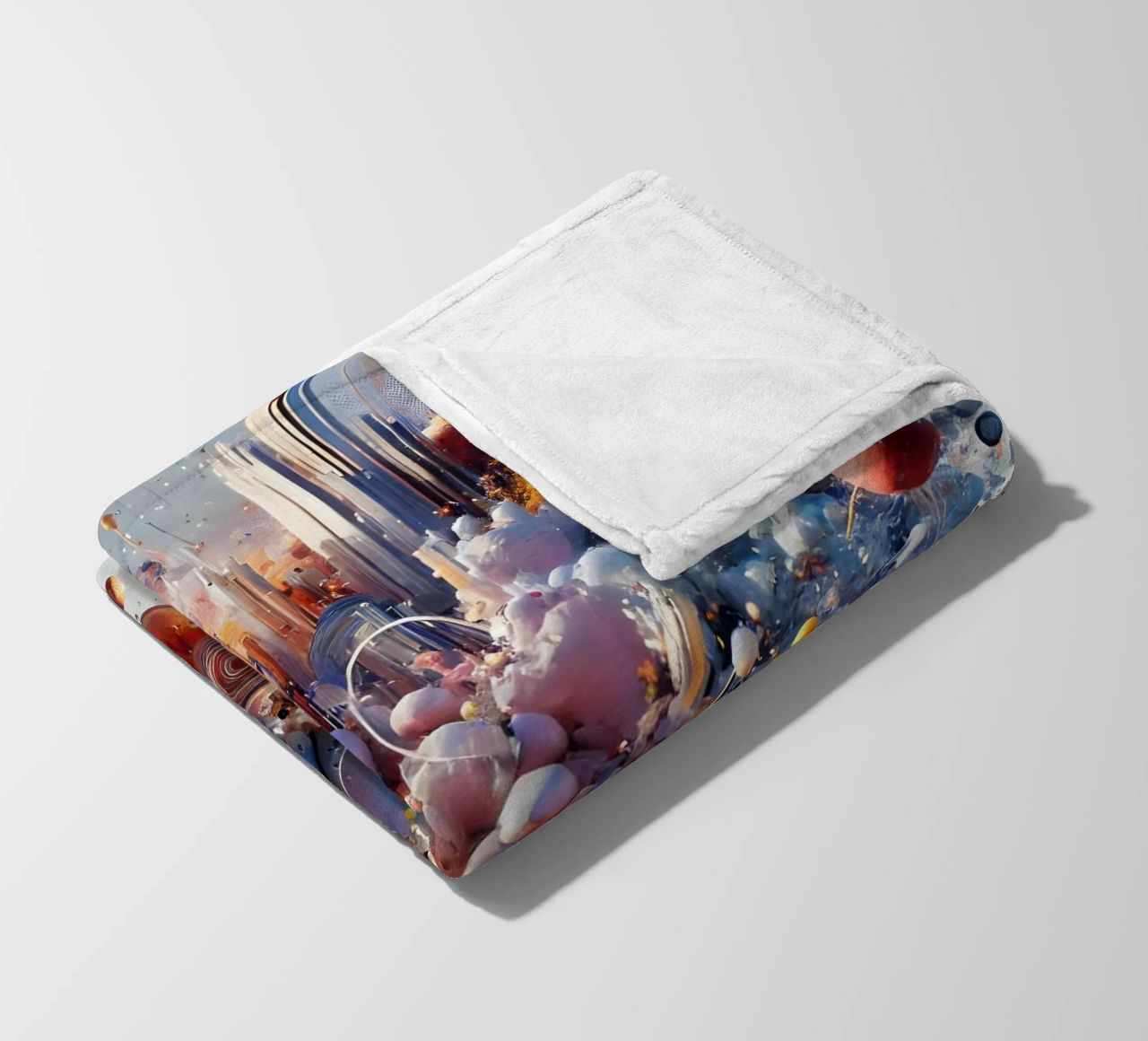 action splash abstract coperta in pile da abstrakt