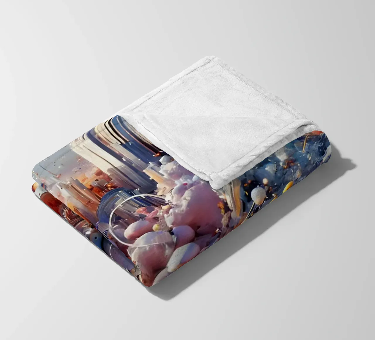 action splash abstract coperta in pile da abstrakt