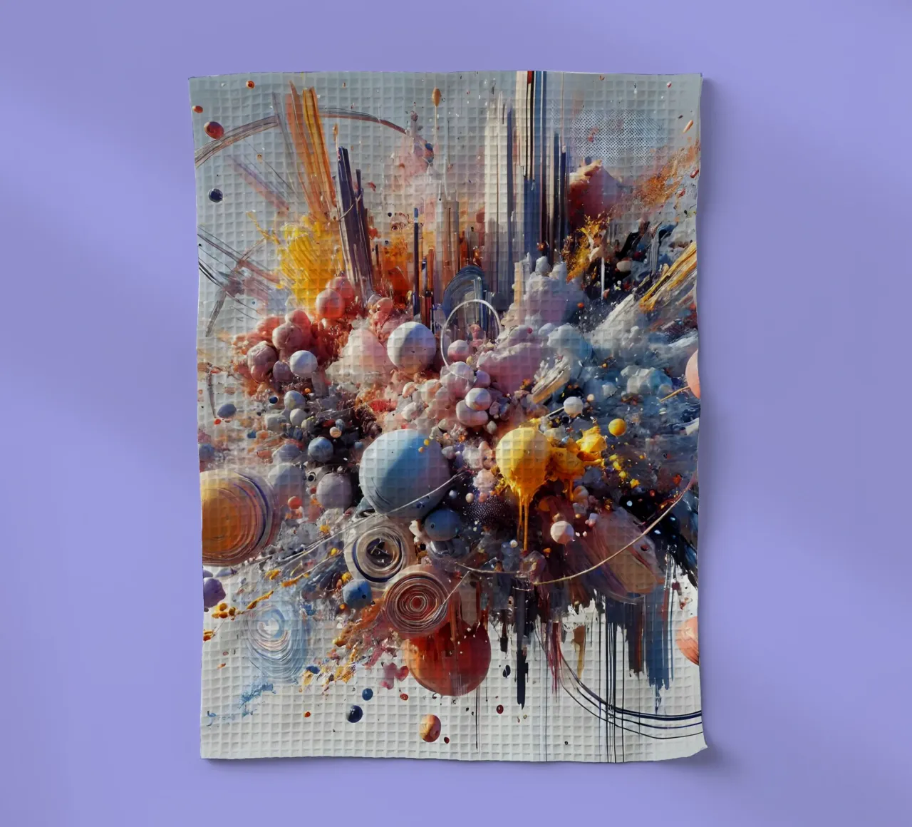 action splash abstract canovaccio da cucina da abstrakt