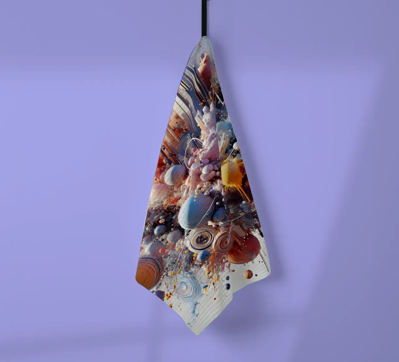 action splash abstract canovaccio da cucina da abstrakt