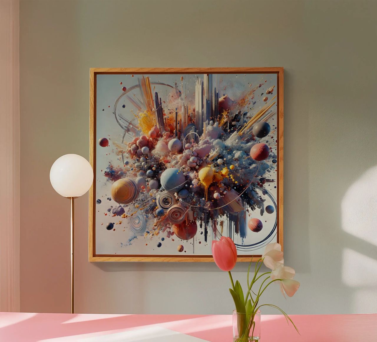 action splash abstract plexiglass da abstrakt