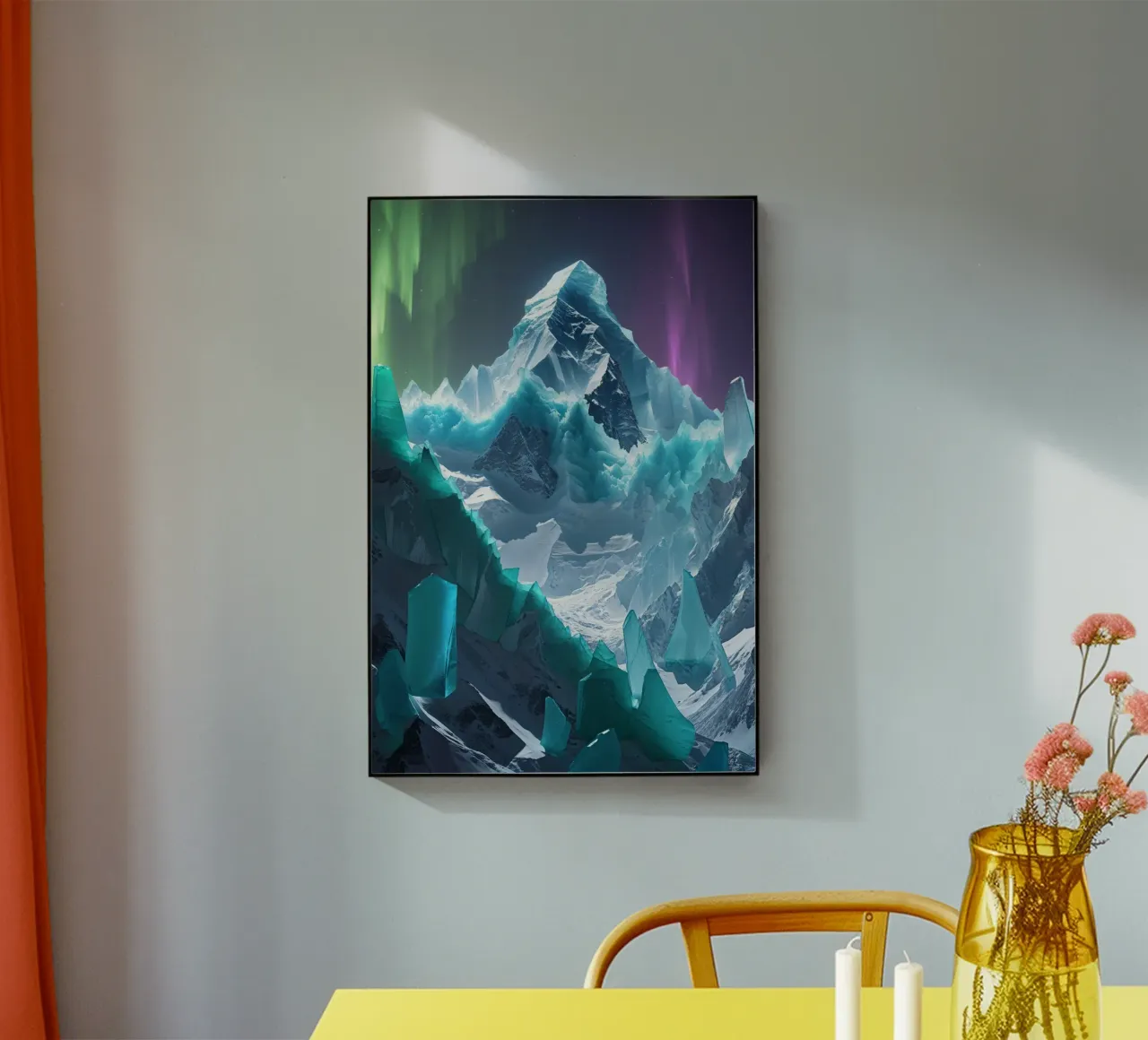 Aurora and Crystal Peaks plexiglass da AlbertKlee